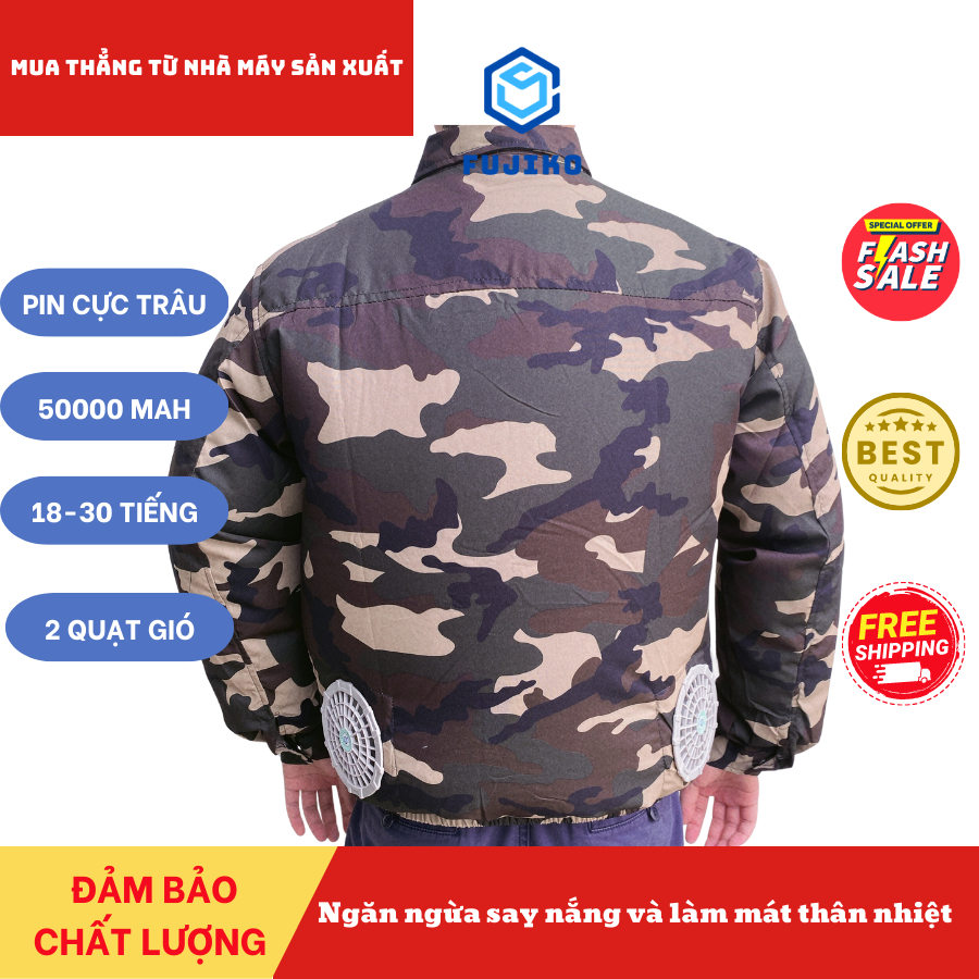 Mua Áo điều hòa Fujiko màu Rằn Ri - Sản phẩm bảo vệ sức khỏe của bạn ...