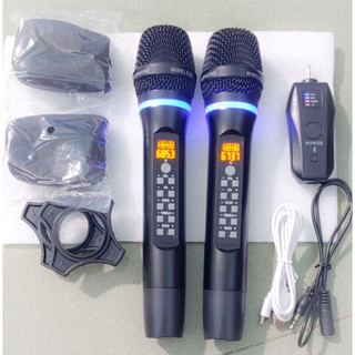 Micro karaoke đa năng MKB E2 (Bluetooth,Mic UHF, chỉnh Echo/volume/bass/treble, thích hợp loa kéo, Loa Bluetooth, Ampli)