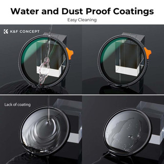 Kính Lọc Filter K&F Concept Nano-X Series Variable ND3-ND1000 (1.5 - 10Stop)