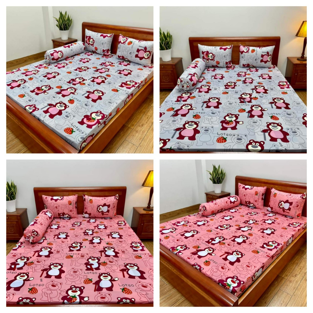 Drap bộ thun Mẫu hoa, giá tốt nhất