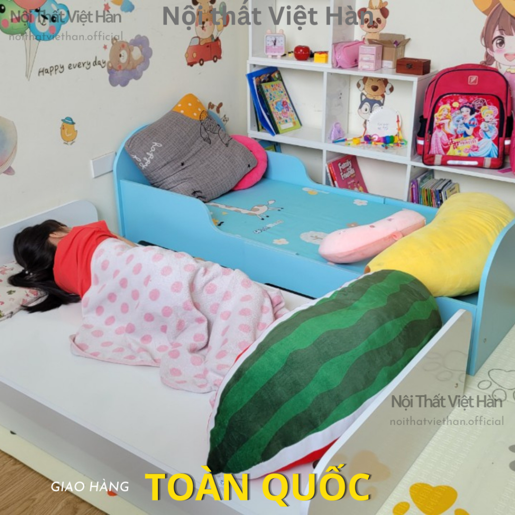 Giường ngủ trẻ em BK02 140cmx80cm, giường cho bé