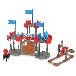 [Hàng nhập khẩu Mỹ] Kỹ thuật và thiết kế: lâu đài - Engineering & Design Castle Building Set - Learning Resources