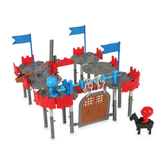 [Hàng nhập khẩu Mỹ] Kỹ thuật và thiết kế: lâu đài - Engineering & Design Castle Building Set - Learning Resources