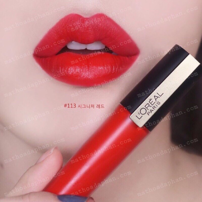 Son kem loreal rouge signature 126,129,130,135,138,143,113