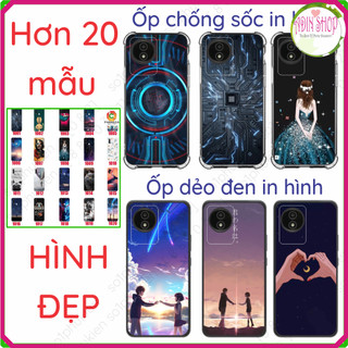 Ốp lưng Vivo Y02/ Y02A/ Y02T hình Họa Tiết Hoạt Hình Dễ Thương dẻo chống sốc và đen in hình