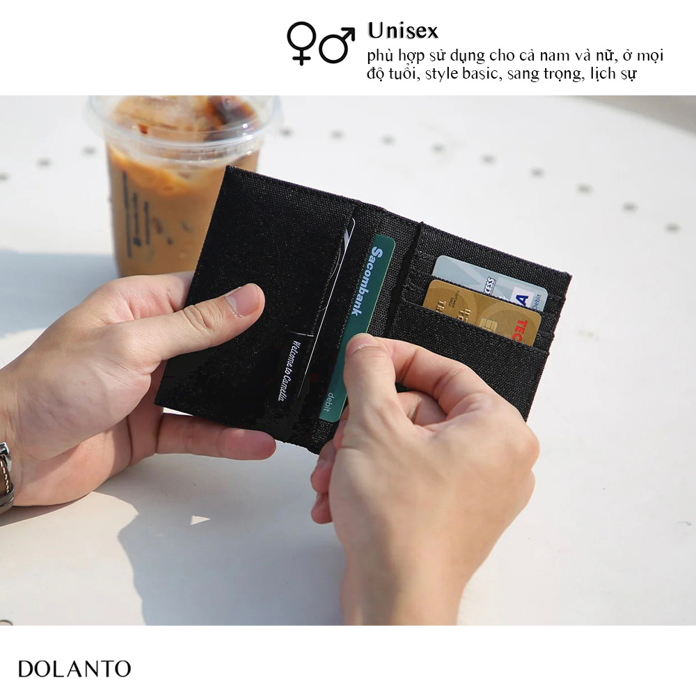 Ví DOLANTO BRAND Mega Wallet - Đứng