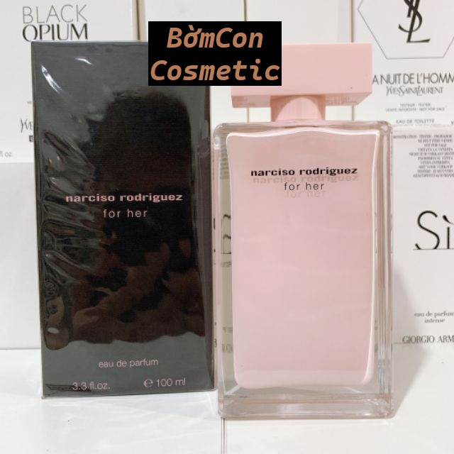Nước Hoa Nữ Narciso Rodriguez Narciso For Her EDP 100ml Bomcon Cosmectic Nar hồng nhạt- Nar cao
