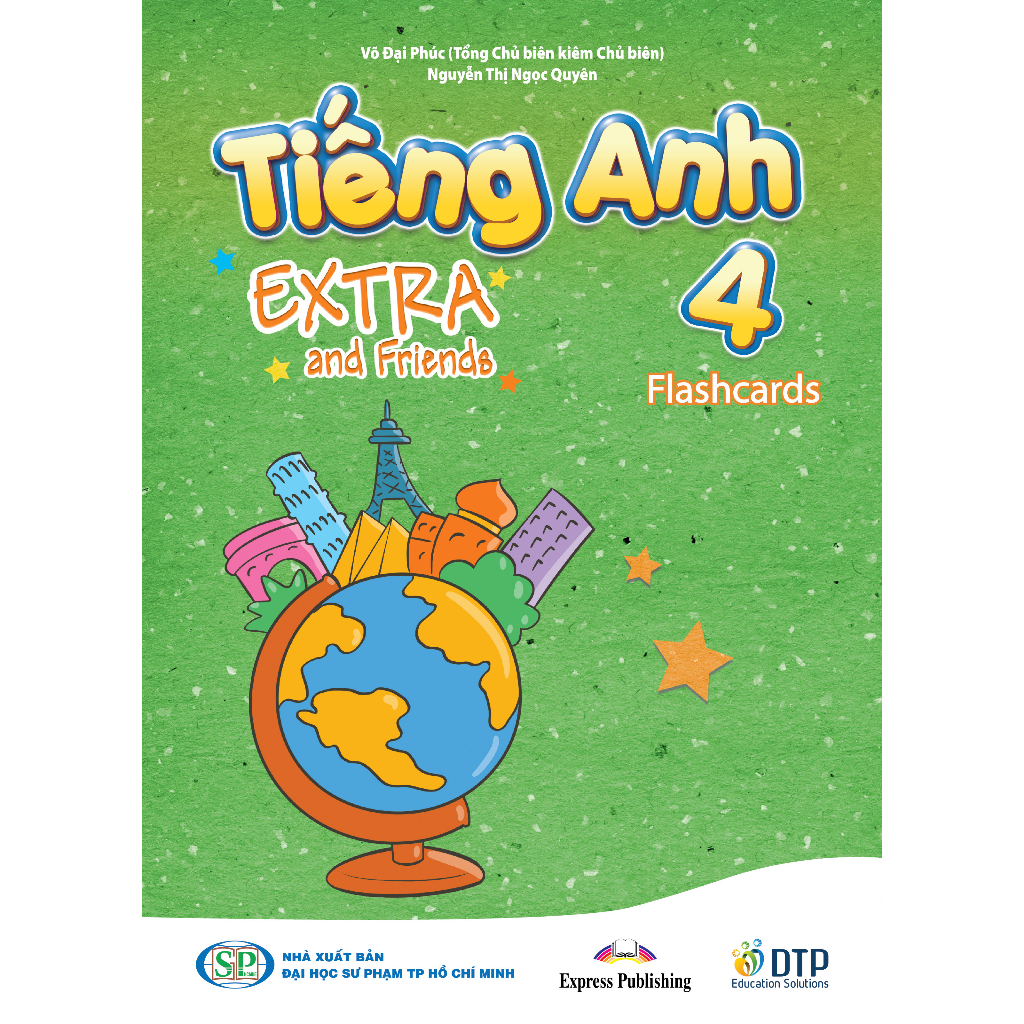 Sách - DTPbooks - Tiếng Anh 4 Extra and Friends - Flashcards
