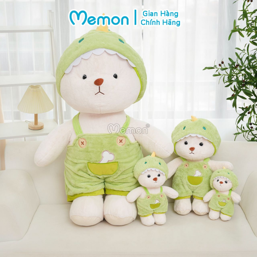 Gấu Bông Lena Bộ Cosplay Vịt, Heo, Khủng Long, Thỏ Dễ Thương Cao Cấp Memon