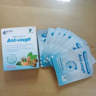 Miếng dán giảm ho Anti-cough(1 hộp 10 miếng)