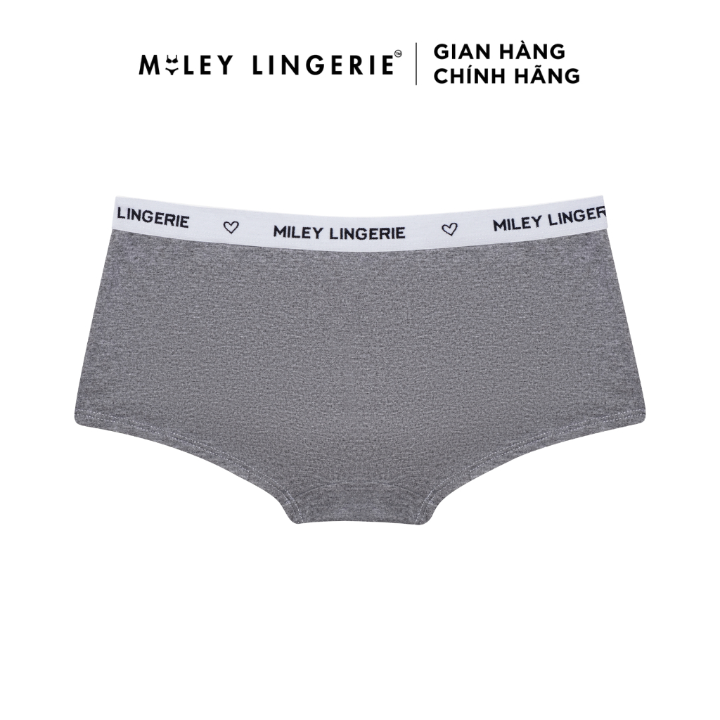 Combo 5 Quần Lót Nữ Boxer Fashion Silver Grey Being Me Miley Lingerie