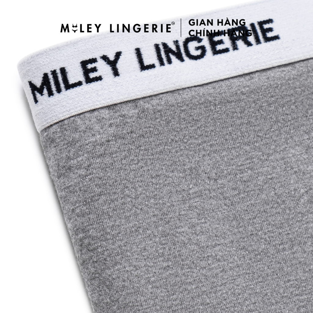 Combo 5 Quần Lót Nữ Boxer Fashion Silver Grey Being Me Miley Lingerie