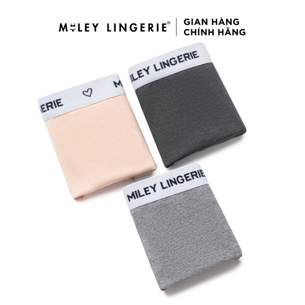 Combo 5 Quần Lót Cotton Lưng Logo Being Me Miley Lingerie (Màu ngẫu nhiên)