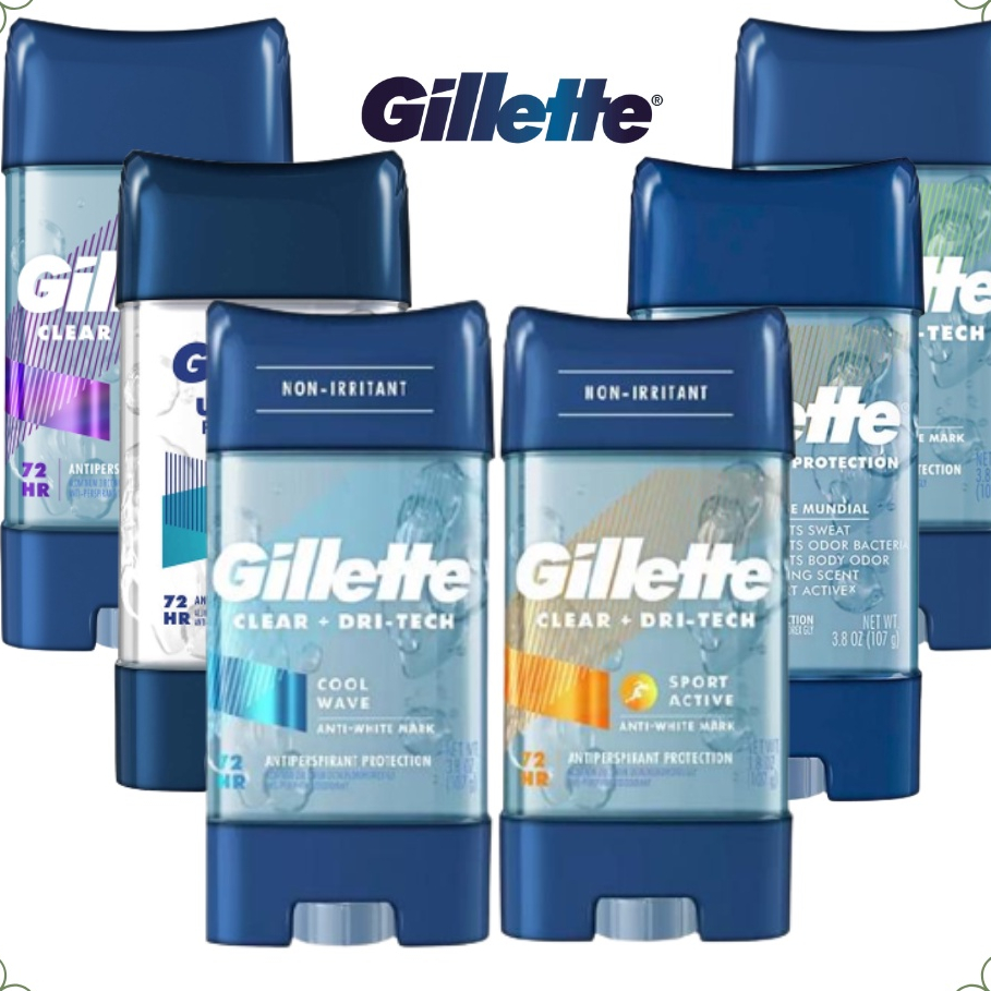 Lăn nách nam Gillette Cool Wave Clear 107g dạng gel