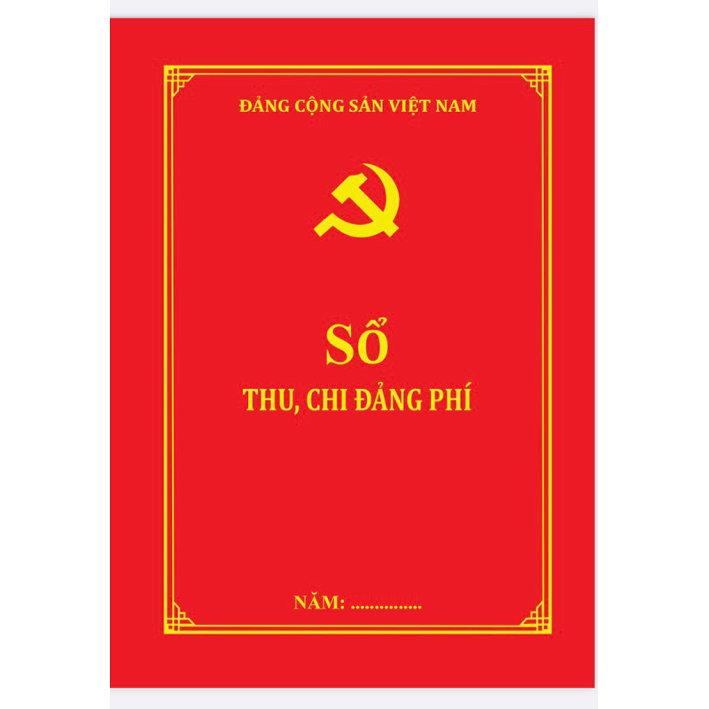SỔ THU - CHI ĐẢNG PHÍ ( Mẫu S03/ĐP)