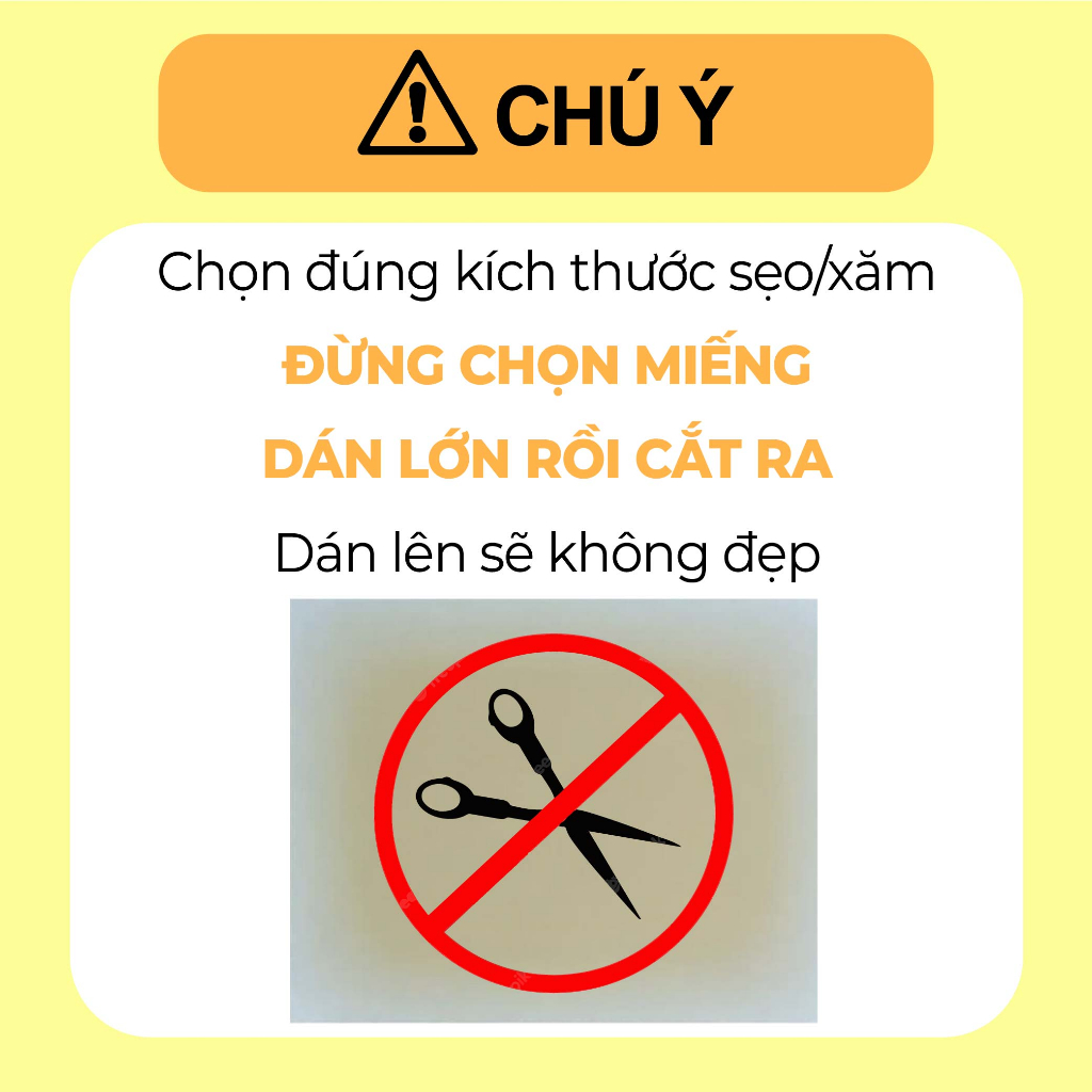 Miếng dán che hình xăm đậm màu TATUCA 3 màu da A1003