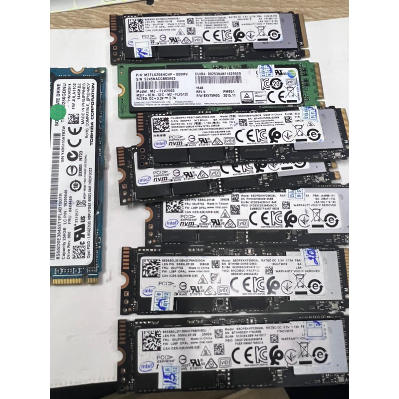 SSD 256Gb M.2 NVME Tháo Máy