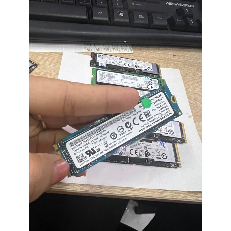 SSD 256Gb M.2 NVME Tháo Máy