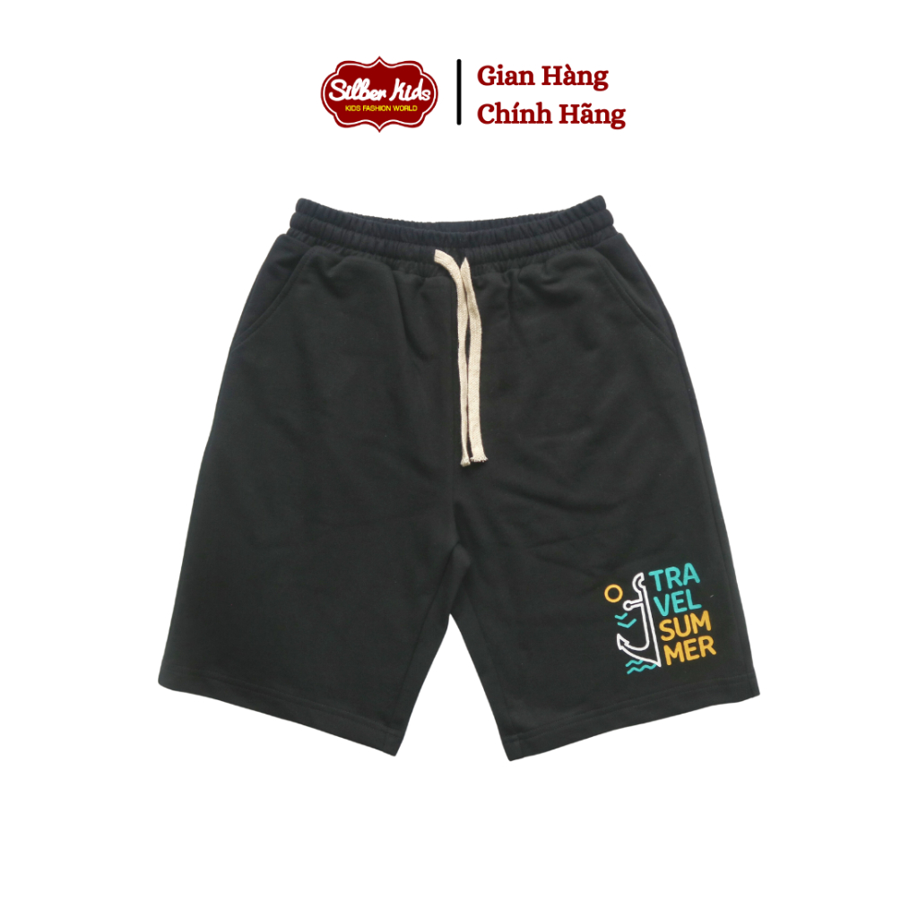 Quần Lửng Bé Trai 23-48kg In Travel Summer SILBER KIDS-