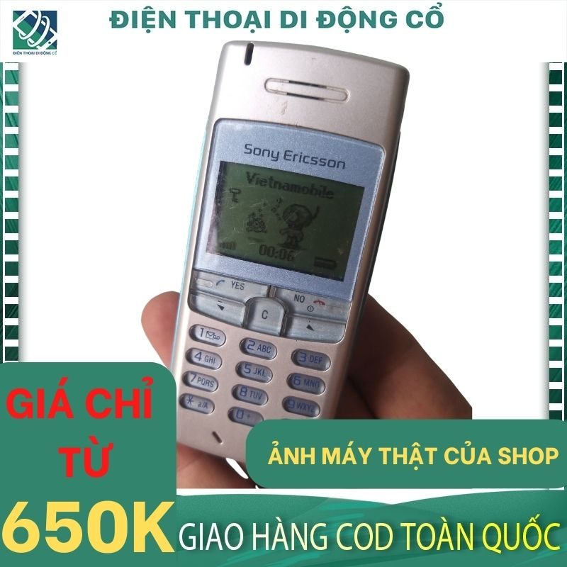 【CÓ ẢNH THẬT】Điện Thoại Cổ Sony Ericsson T100 HÀNG HIẾM, Máy ZIN 100% - BẢO HÀNH 12 THÁNG 1 ĐỔI 1 TRONG 1 THÁNG ĐẦU.