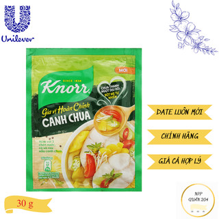 Gia vị hoàn chỉnh Canh chua Knorr 30 g - Gia vị canh chua