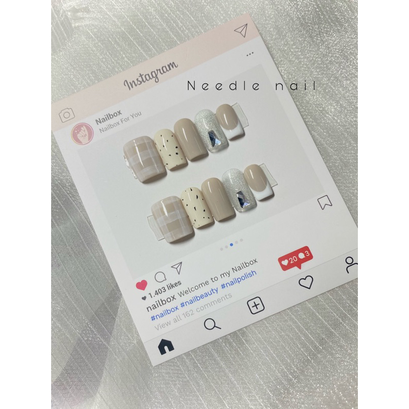Nail box thiết kế chỉ 49k , theo số đo móng