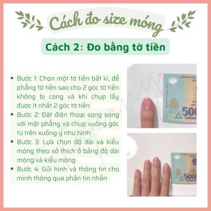 Nail box thiết kế chỉ 49k , theo số đo móng