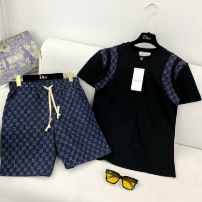 Bộ Cộc Thể Thao Nam Mùa Hè Hàng Quảng Châu Đủ Box Tem Mác - Đồ Bộ Nam GUCI, Dio, BBR Siêu Chất hot trend 2023