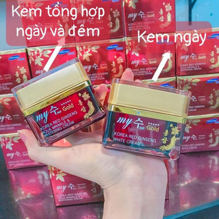 Kem Dưỡng Da Hồng Sâm My Gold Hàn Quốc (Đỏ)