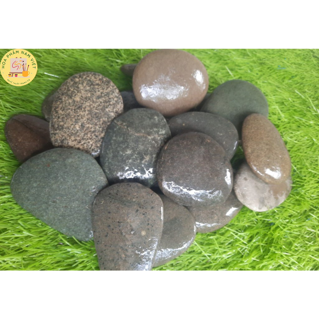 Combo 20 viên đá cuội sáng tạo 9-11cm