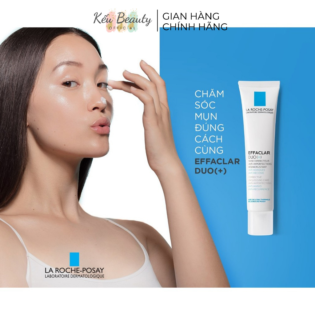 Kem dưỡng La Roche-Posay Effaclar Duo Plus giảm mụn, ngừa vết thâm (3ml&15ml)