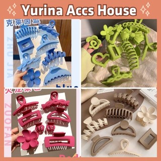 Set 8-10 kẹp tóc càng cua cỡ lớn nhiều màu chất lượng style Hàn Quốc