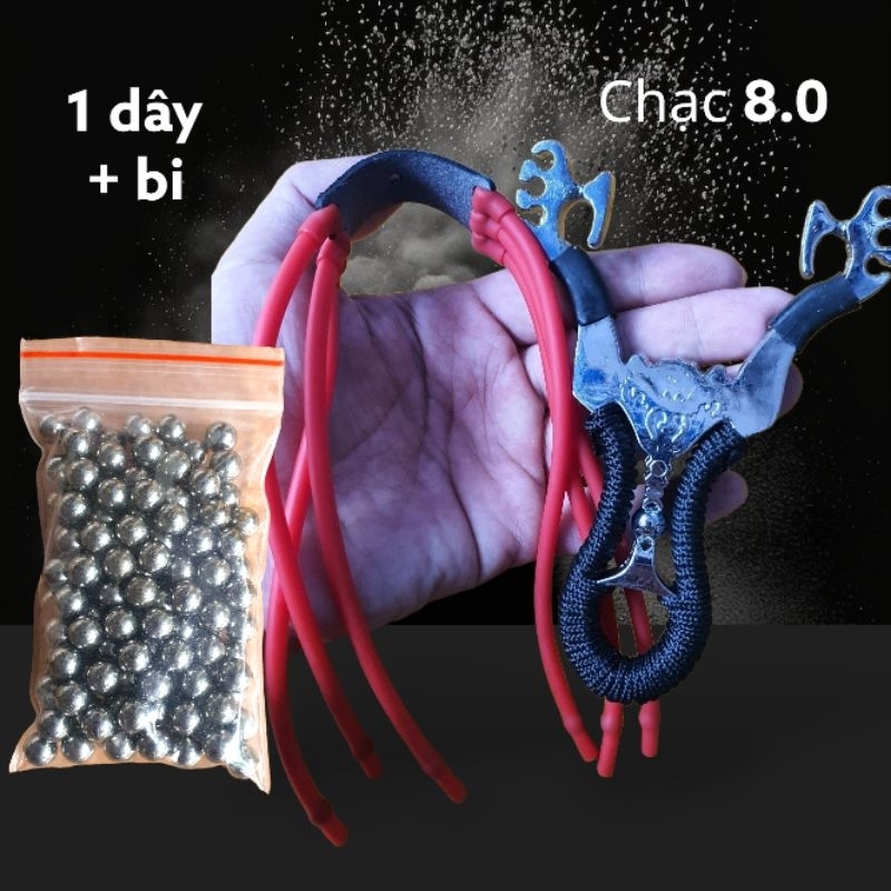 ná cao su tròn 3 + tặng 1 dây 3 + bịch bi
