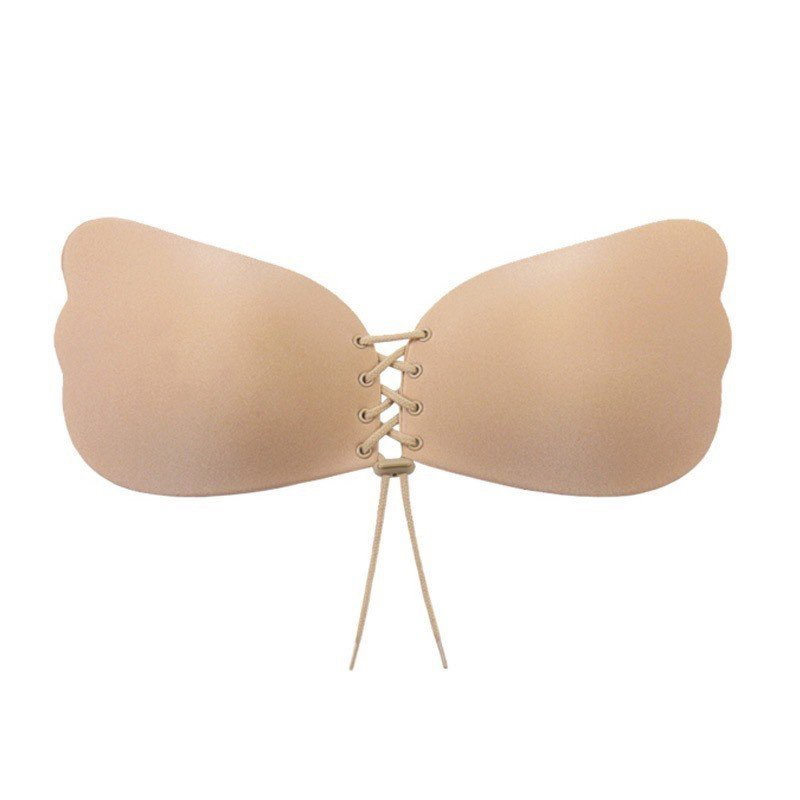Áo Dán Ngực Cánh Tiên - Bra Dán Ngực Dây Rút Silicon