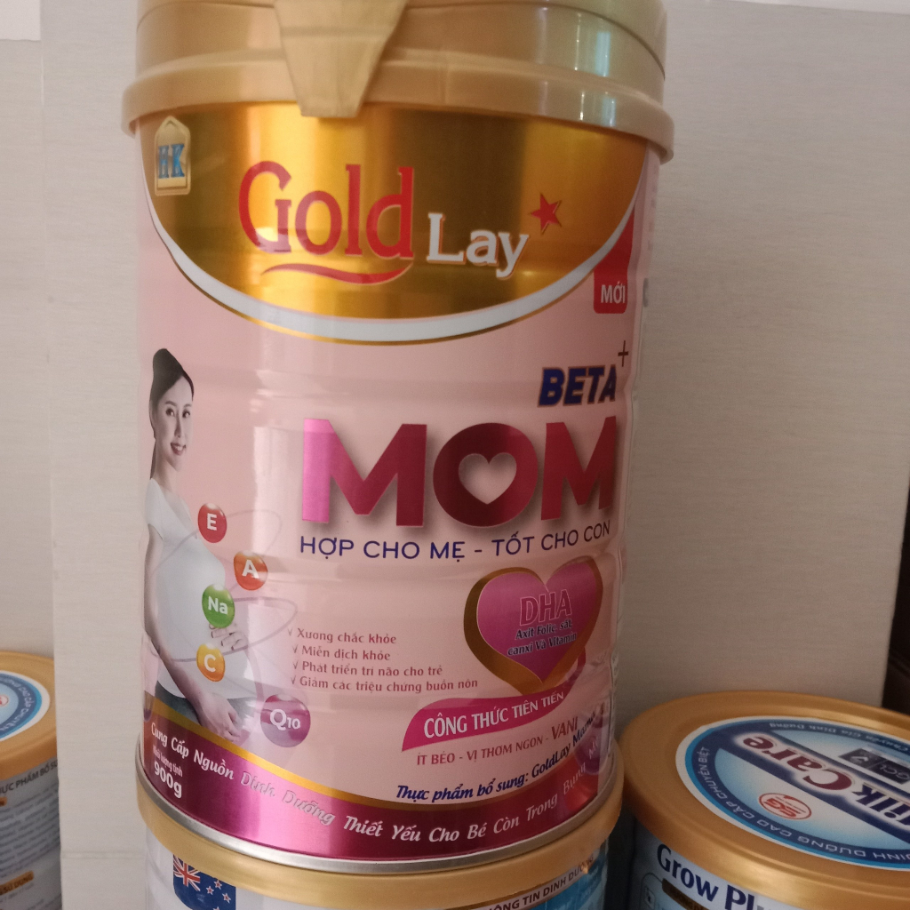 Sữa bầu Goldlay Mama dinh dưỡng cho mẹ và bé lon 900g