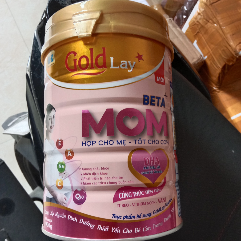 Sữa bầu Goldlay Mama dinh dưỡng cho mẹ và bé lon 900g