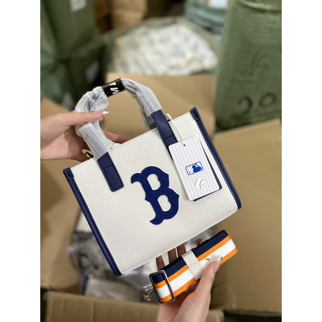 Túi Tote M.l.bb Cá Tính Chữ Nổi Có Viền | Sn064 - Sn065