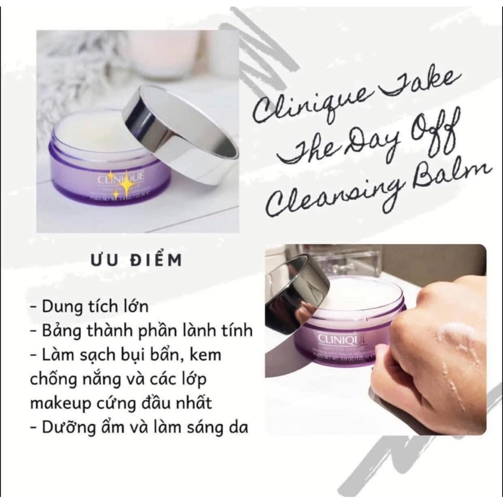 Sáp tẩy trang Clinique take the day off