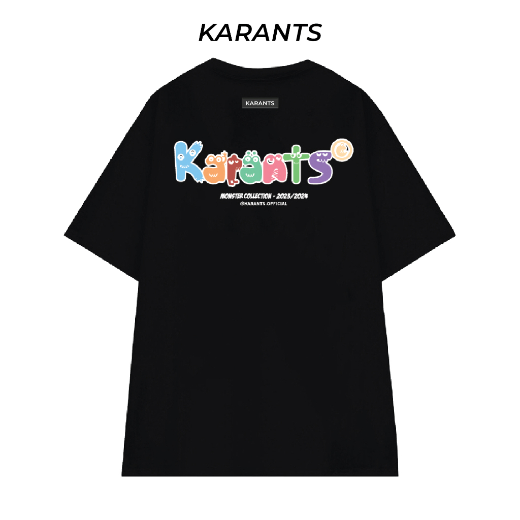 Áo Thun Tay Lỡ Local Brand Unisex Karants Tee 100% Cotton MONSTER - KR29