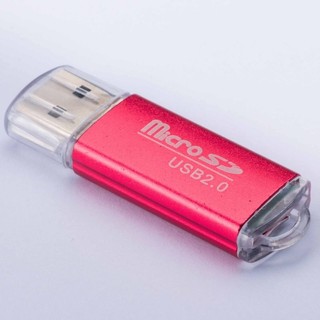 Đầu đọc thẻ nhớ micro SD ( vỏ nhôm)  USB 2.0