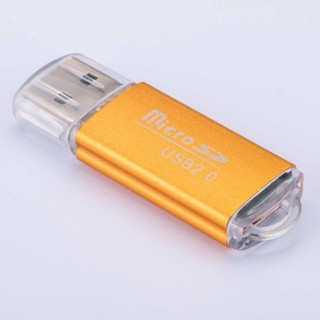 Đầu đọc thẻ nhớ micro SD ( vỏ nhôm)  USB 2.0