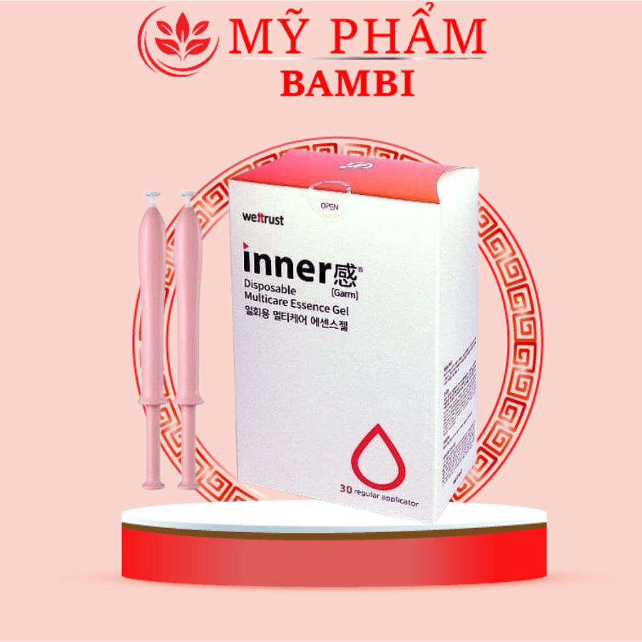 Hộp 30 Ống Đũa Thần Phụ Khoa Wettrust Inner Hàn Quốc Chính Hãng