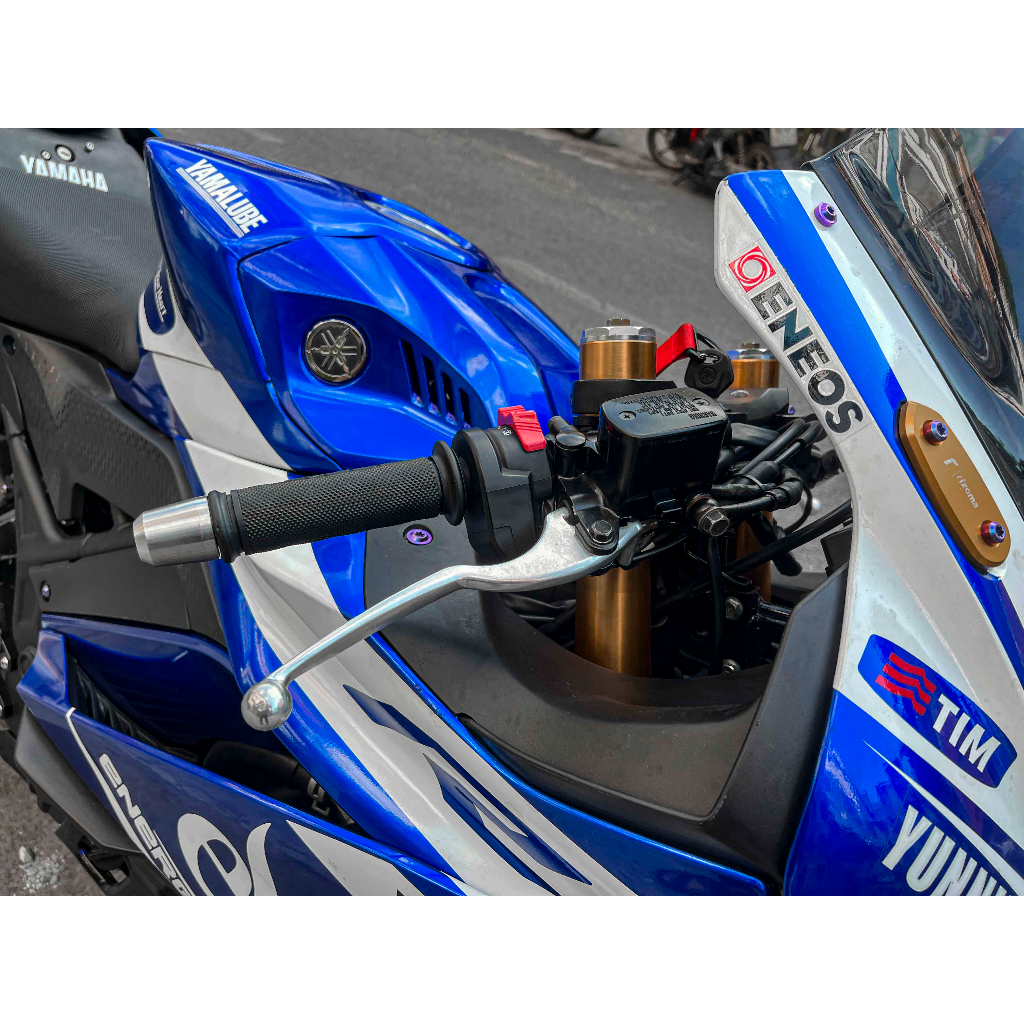 Ghidong clipon yamaha r3  | Tay lái 47mm cho r3 2020 2021 2022 2023 | R3 phuộc USD