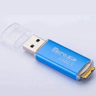 Đầu đọc thẻ nhớ micro SD ( vỏ nhôm ) USB 2.0