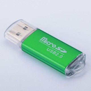 Đầu đọc thẻ nhớ micro SD ( vỏ nhôm ) USB 2.0