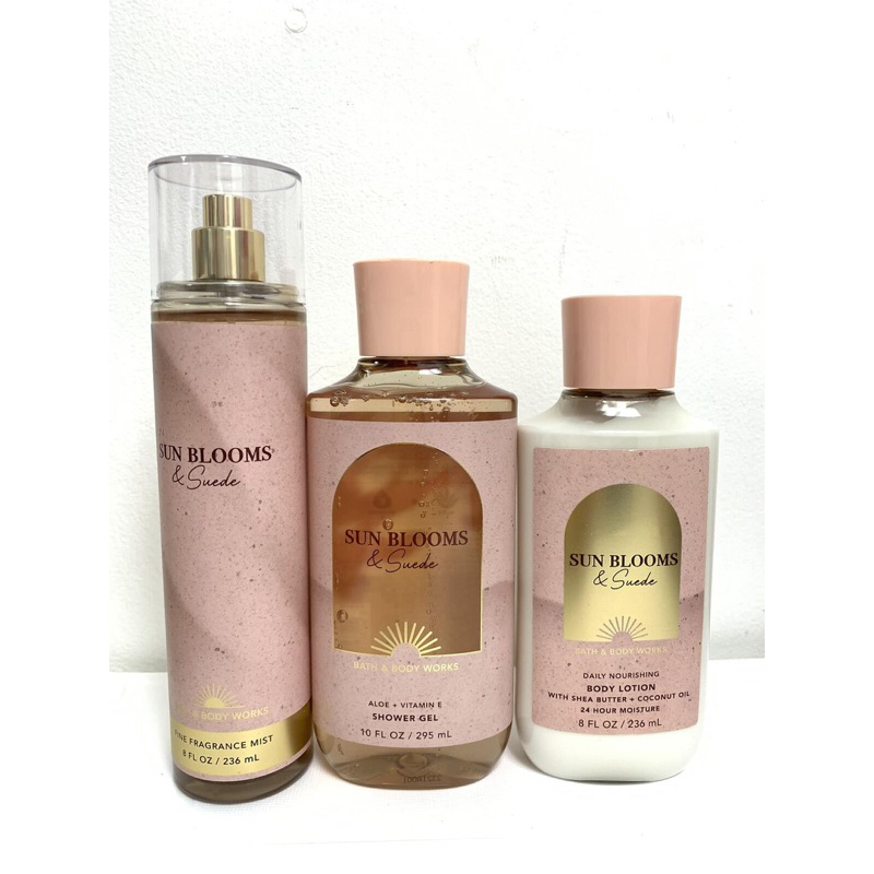 ☘️ Trọn bộ - 𝐒𝐮𝐧 𝐁𝐥𝐨𝐨𝐦𝐬 & 𝐒𝐮𝐞𝐝𝐞 Bath & Body Works