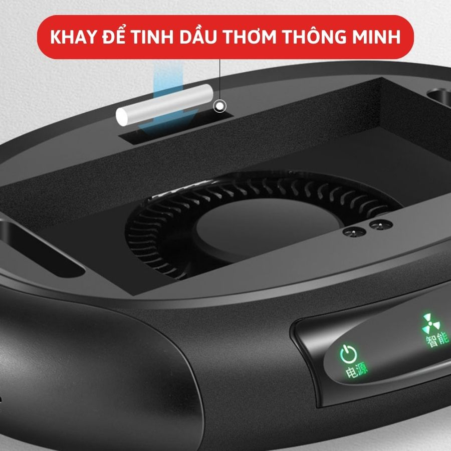 Máy lọc không khí ô tô ION âm Yantu KJ01 sạc năng lượng mặt trời thiết bị khử mùi khảng khuẩn dành cho xe hơi