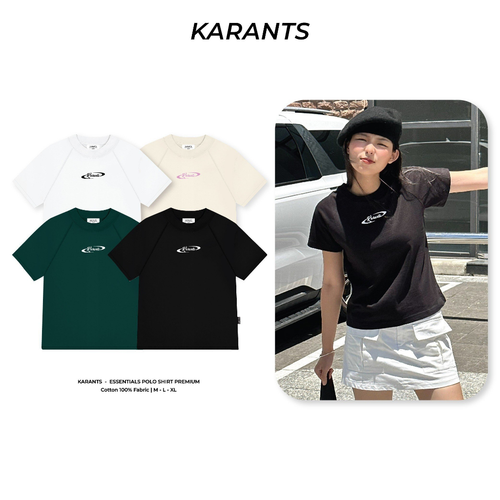 Áo Thun Baby Tee Karants Basic Cotton 100% Nam Nữ Unisex Local Brand - Kr48