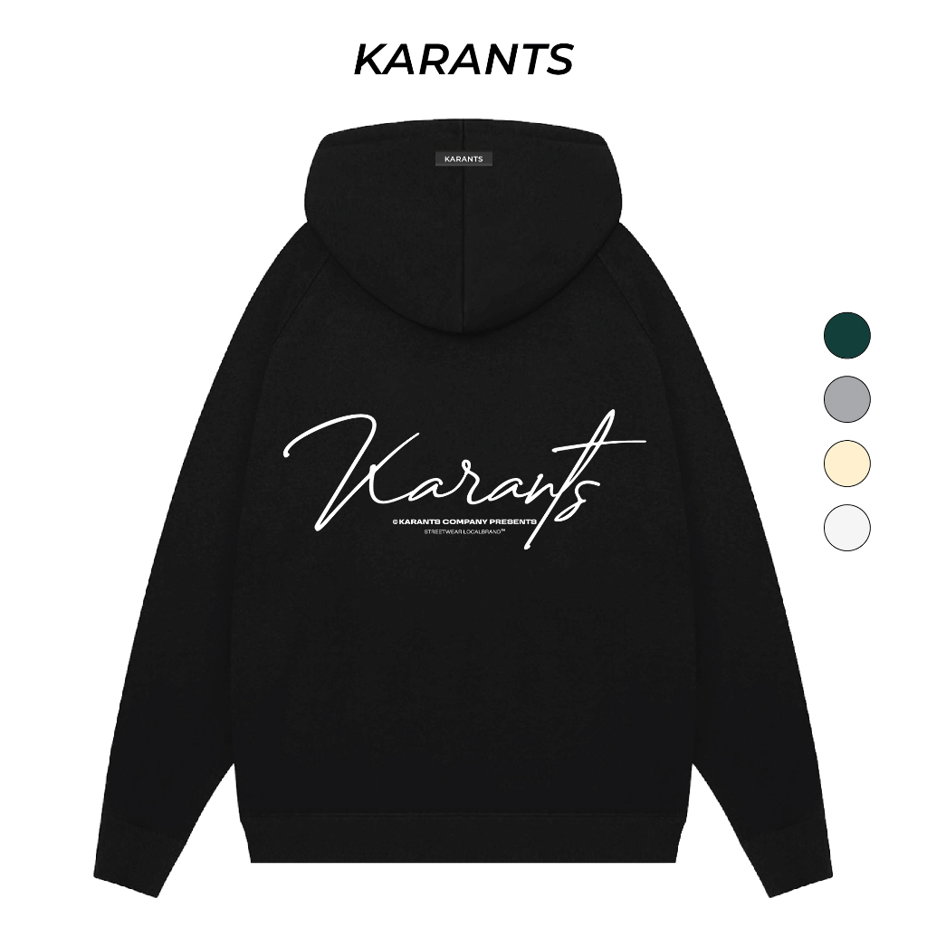 Áo Khoác Hoodie Karants Local Brand Unisex Special Collection Premium -HD01