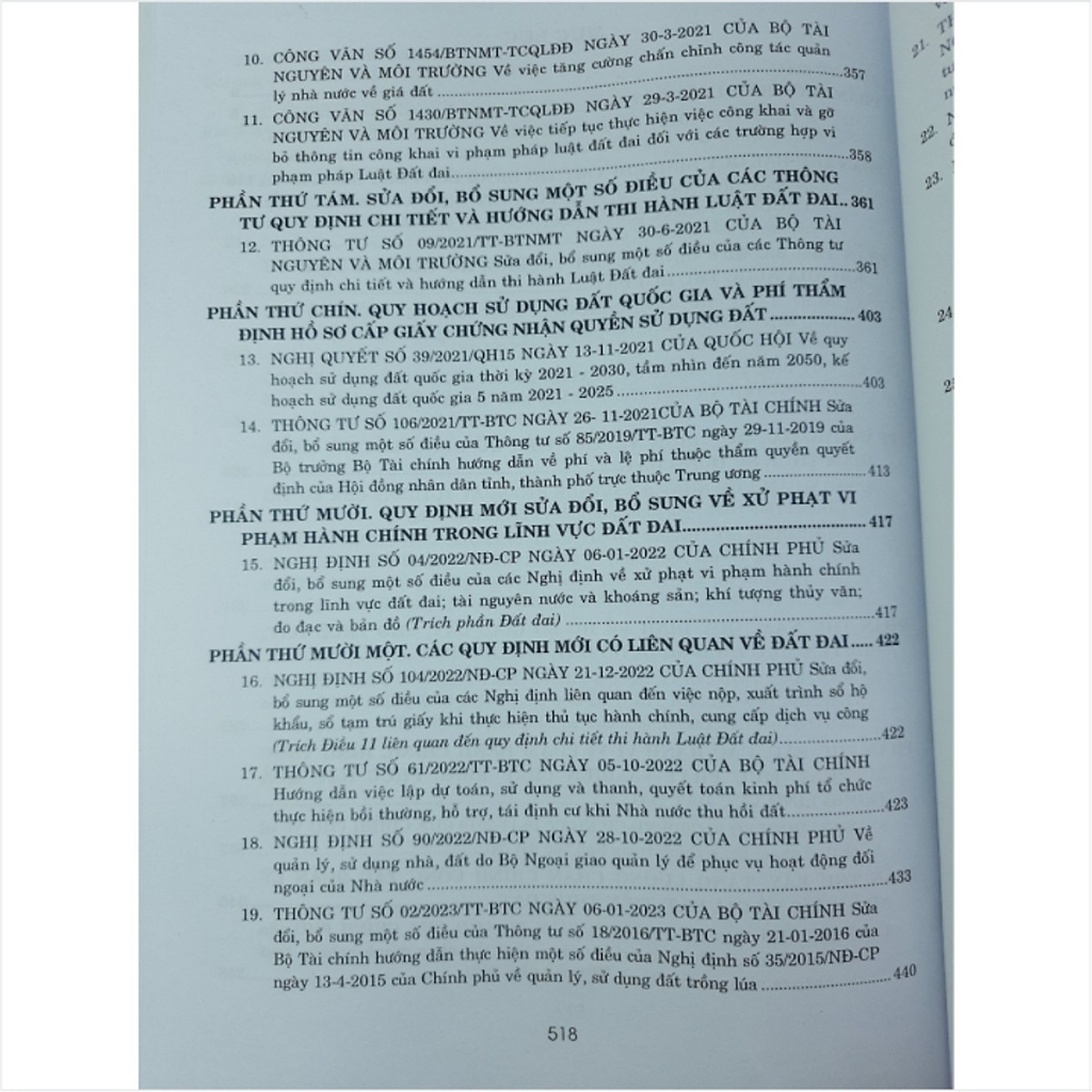 Sách - Luật Đất Đai - Quy Định Mới Về Cấp Giấy Chứng Nhận Quyền Sử Dụng Đất, Hồ Sơ Địa Chính, Bồi Thường